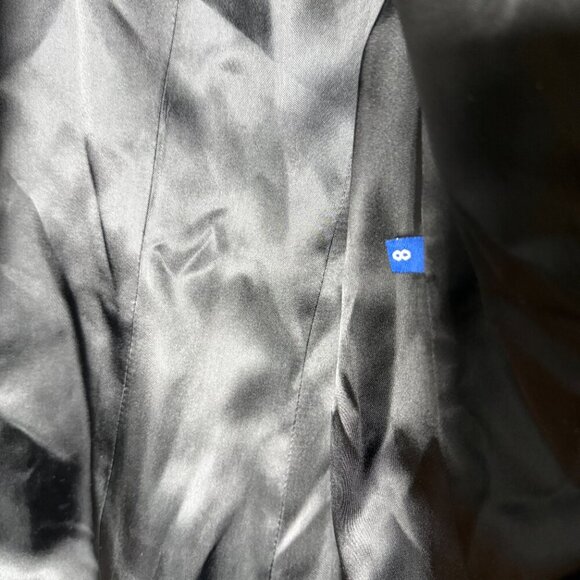 AUSTIN REED Blazer Women Size 8 Black 4-Button Jacket - Picture 6 of 7